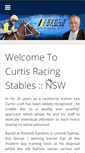 Mobile Screenshot of curtisracingstables.com.au